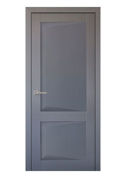 Дверь в ПВХ пленке ПДГ 102, UB Серый бархат