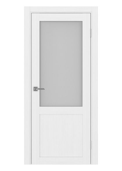 Дверь остекленная 502.21, Белый монохром