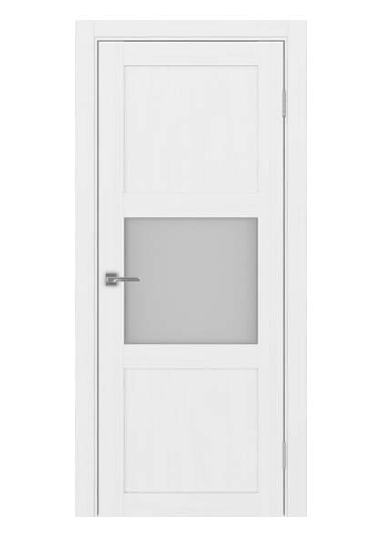 Дверь остекленная 530.121, Белый лед