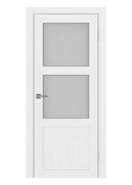 Дверь остекленная 530.221, Белый лед