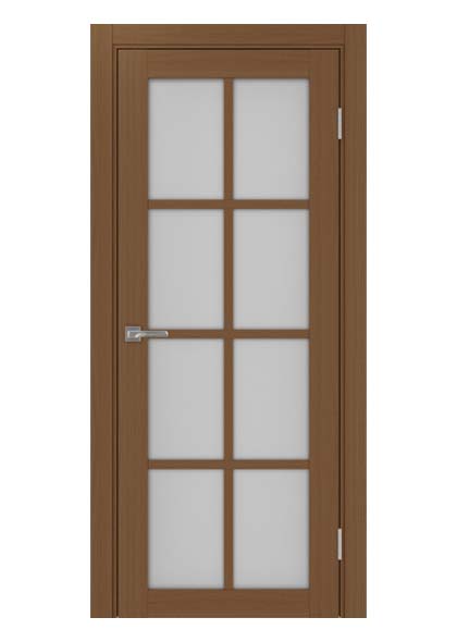 Дверь остекленная 541.2222, Орех классический
