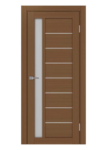 Дверь остекленная 554, Орех классический
