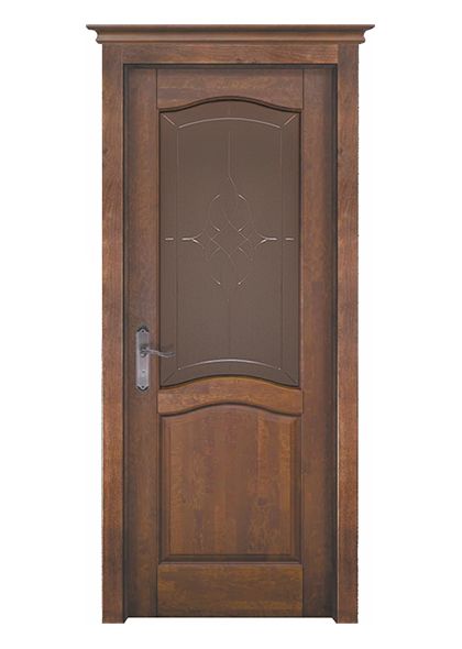 Дверь из массива Лео ДО, Античный орех